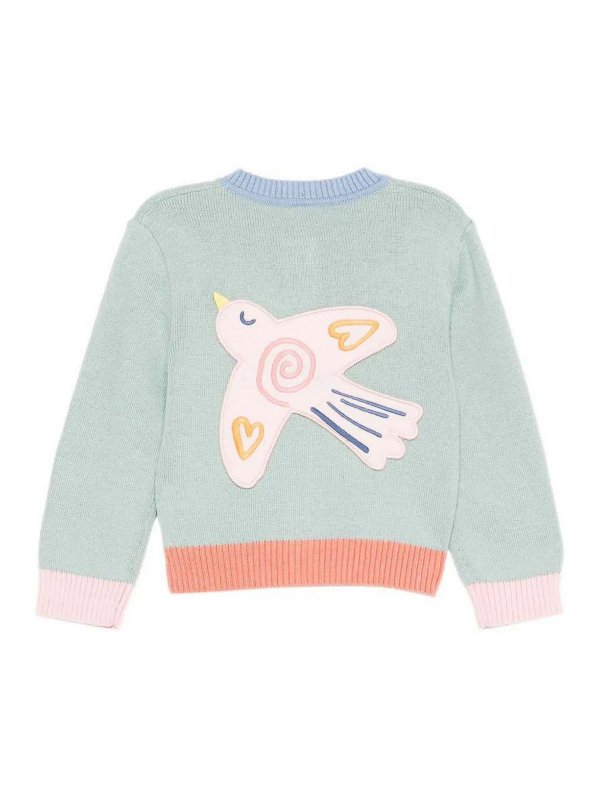 Stella McCartney Kids: Cardigans online - Cardigan - Grün