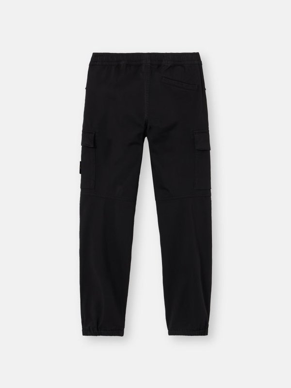 Stone Island Junior: Pantalons casual online - Pantalons Décontractés - Noir
