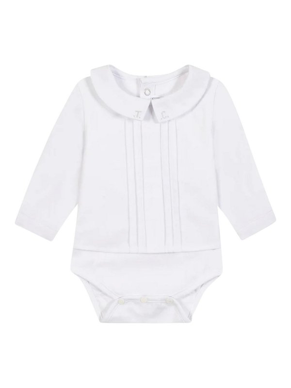 TARTINE ET CHOCOLAT: Top e canotte - Body Con Ricamo