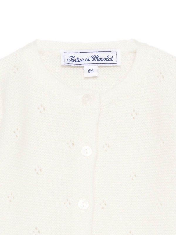The Best Shops TARTINE ET CHOCOLAT: Cárdigans - Cárdigan - Blanco