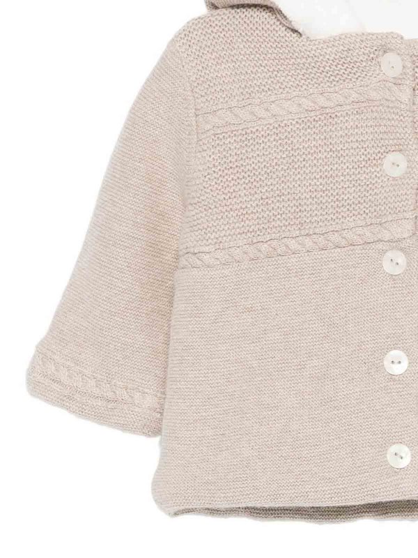 The Best Shops TARTINE ET CHOCOLAT: Abrigos de borreguito y piel  - Abrigo De Piel - Beis