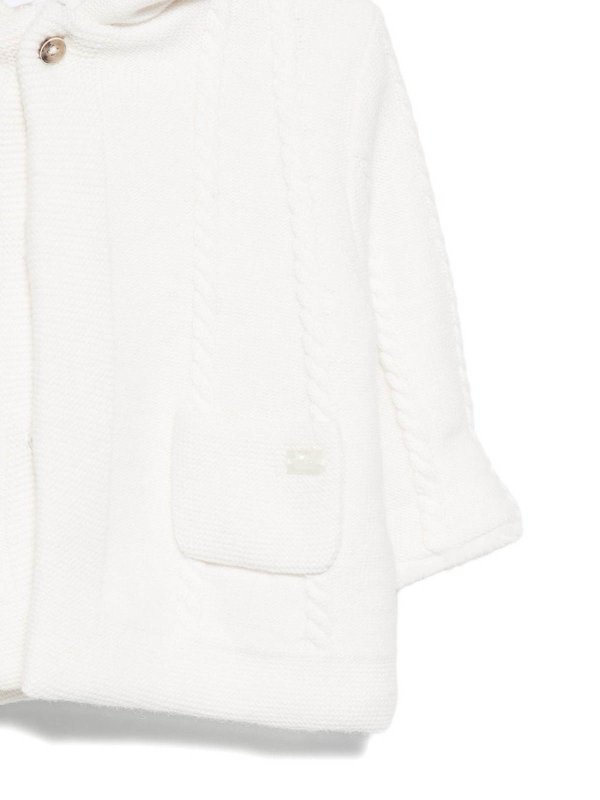 The Best Shops TARTINE ET CHOCOLAT: Abrigos semilargos - Abrigo Midi - Blanco