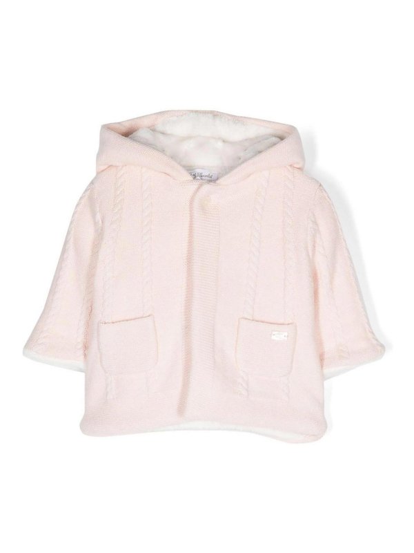 TARTINE ET CHOCOLAT: knee length coats - Knitted Coat