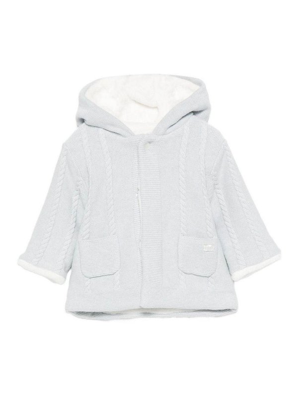 TARTINE ET CHOCOLAT: ニーレングスコート - 膝丈コート - ブルー