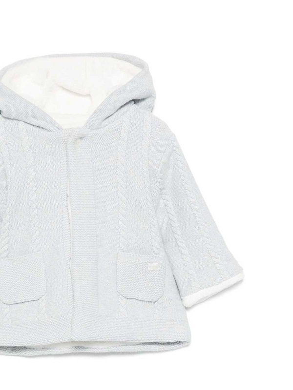 The Best Shops TARTINE ET CHOCOLAT: ニーレングスコート - 膝丈コート - ブルー