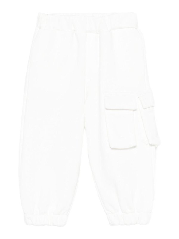 LULU BY MISS GRANT: カジュアルトラウザー - カジュアルパンツ - 白