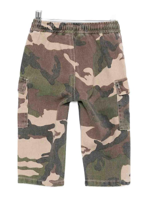 LULU BY MISS GRANT: casual trousers online - Camouflage trousers