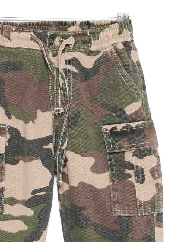 The Best Shops LULU BY MISS GRANT: casual trousers - Camouflage trousers