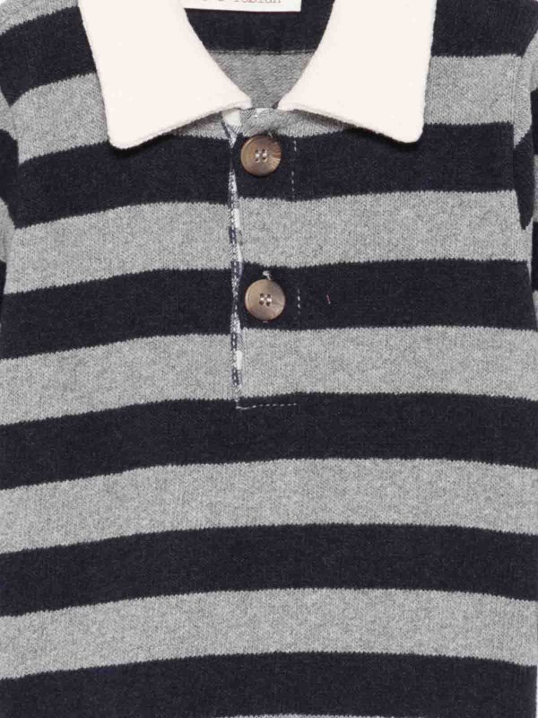 The Best Shops ZHOE & TOBIAH: polo shirts - Striped Polo Shirt