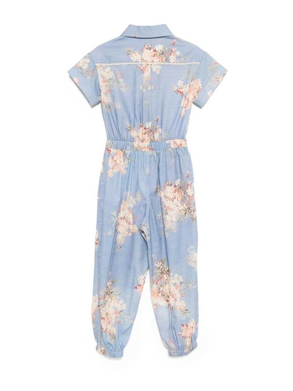 ZIMMERMANN: jumpsuits online - Floral Jumpsuit