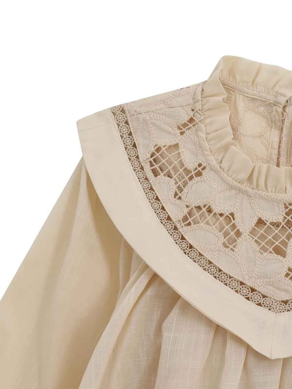 Bluse - Beige shop online: ZIMMERMANN