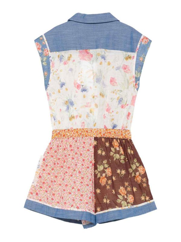 ZIMMERMANN: jumpsuits online - Tracksuit With Floral Print