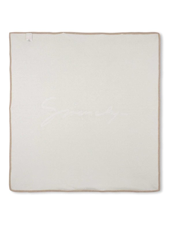GIVENCHY: blankets & throws - Blanket With Logo