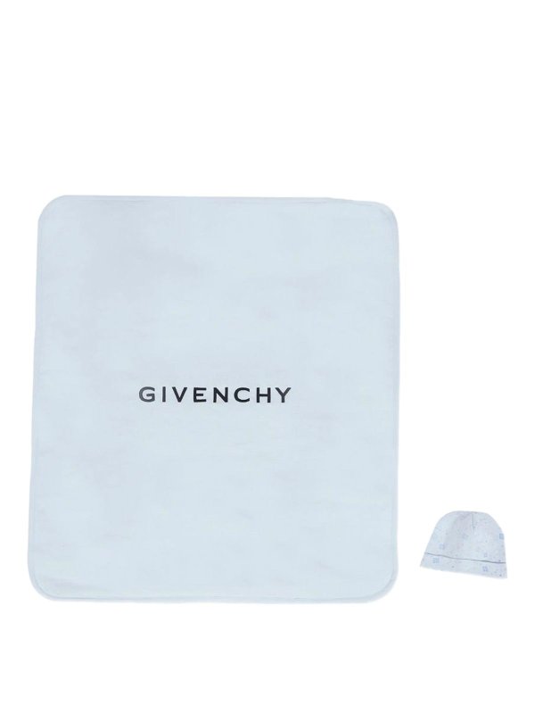 GIVENCHY: blankets & throws - 2 Piece Set With Logo