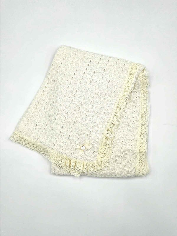 PAZ RODRIGUEZ: coperte e plaid online - Coperta Con Trama A Rilievo