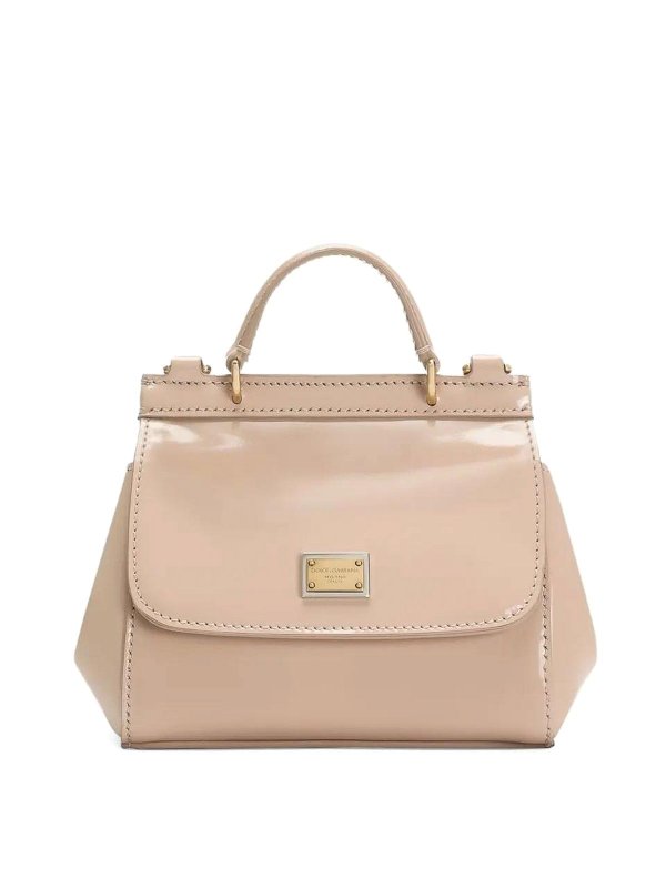 Dolce & Gabbana Jr: Sacs bandoulière - Sac Bandoulière - Couleur Chair