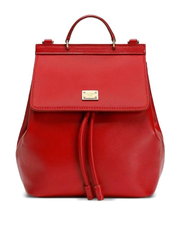 Dolce & Gabbana Jr: Sacs à dos - Sac À Dos - Rouge