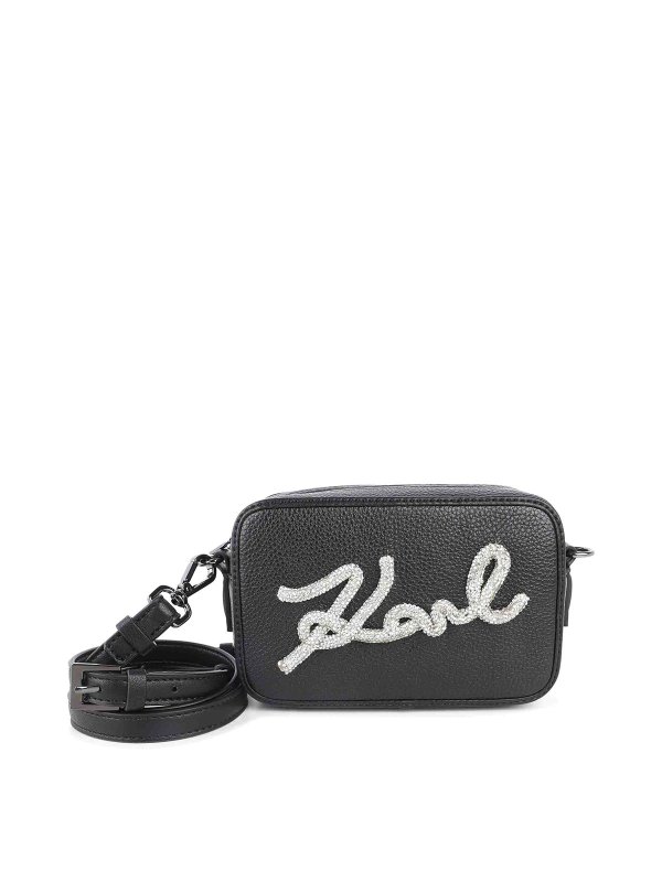 KARL LAGERFELD: Bolsos de hombro - Bolsa De Hombro - Negro