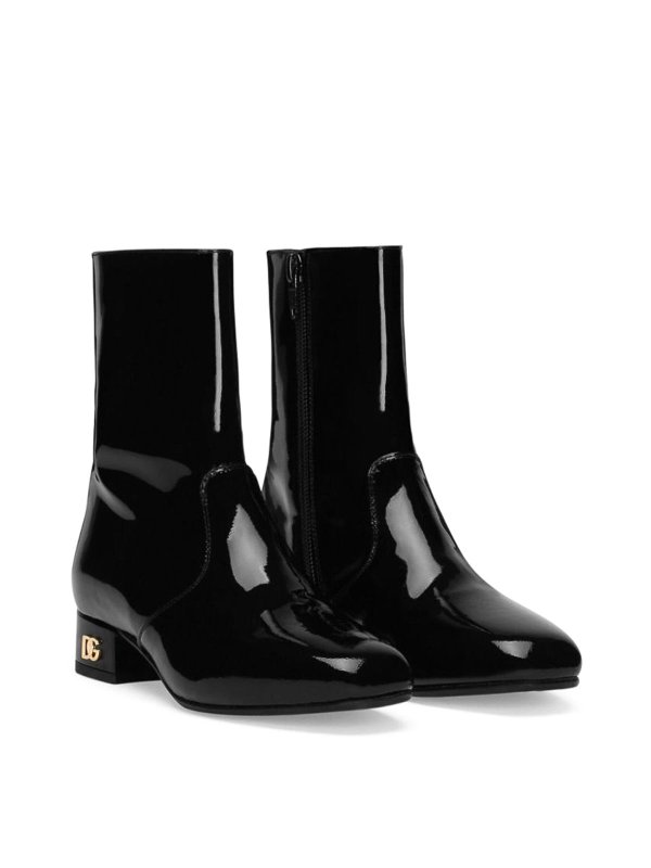 Dolce & Gabbana Jr: Botas - Botas - Negro
