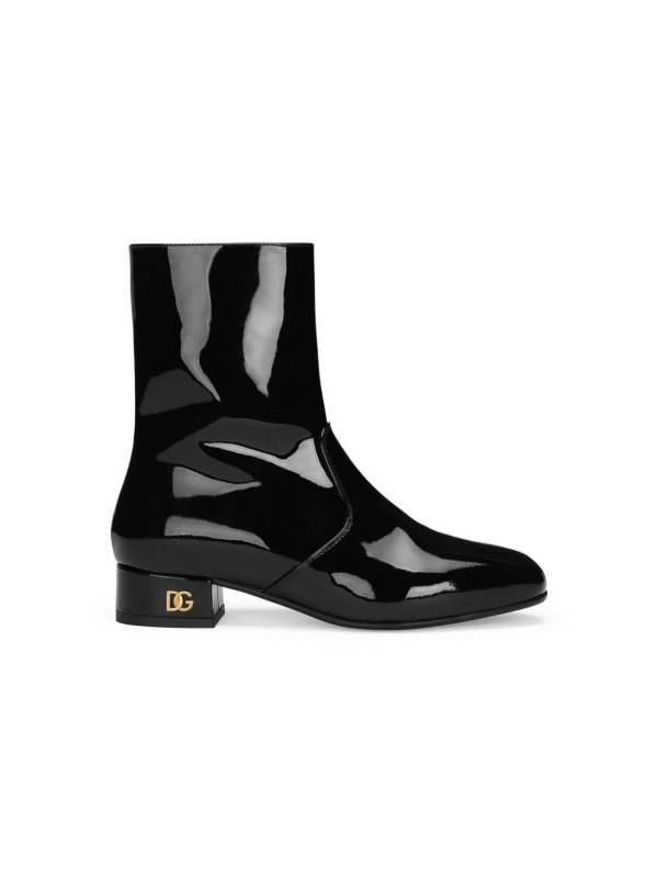 The Best Shops Dolce & Gabbana Jr: Botas - Botas - Negro
