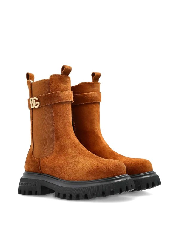 Dolce & Gabbana Jr: boots - Boots With Logo