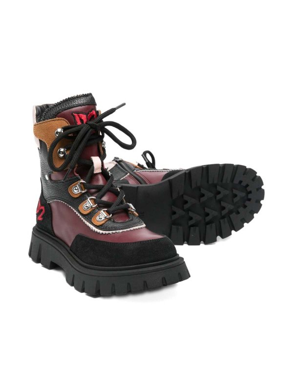 DSQUARED2: Botas online - Botas - Rojo Oscuro