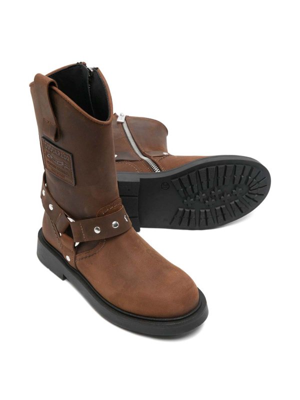 DSQUARED2: Bottes online - Bottes - Marron