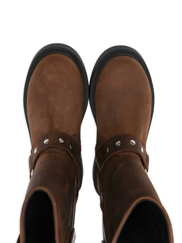 The Best Shops DSQUARED2: Bottes - Bottes - Marron