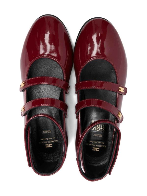 ELISABETTA FRANCHI: フラットシューズ online - フラットシューズ - ダークレッド