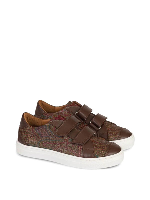 ETRO: sneakers - Sneakers Con Motivo Paisley