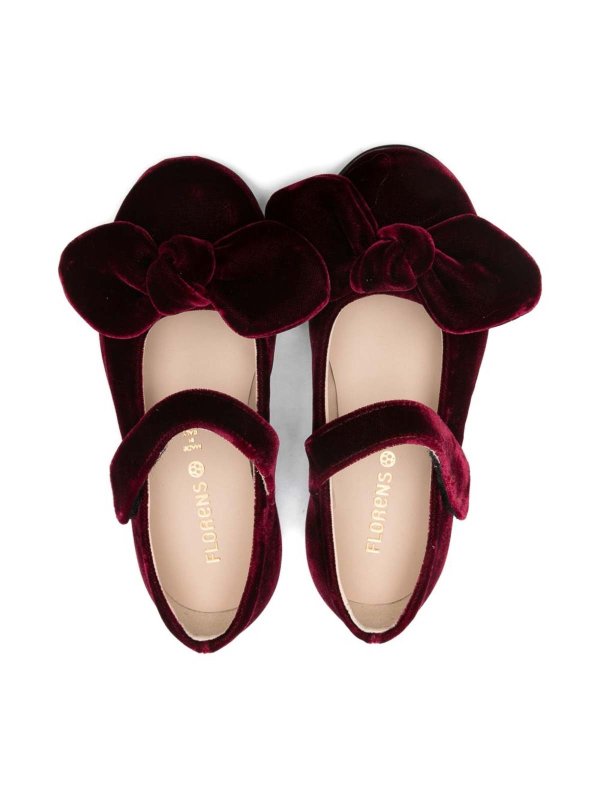 The Best Shops FLORENS: フラットシューズ - フラットシューズ - ダークレッド