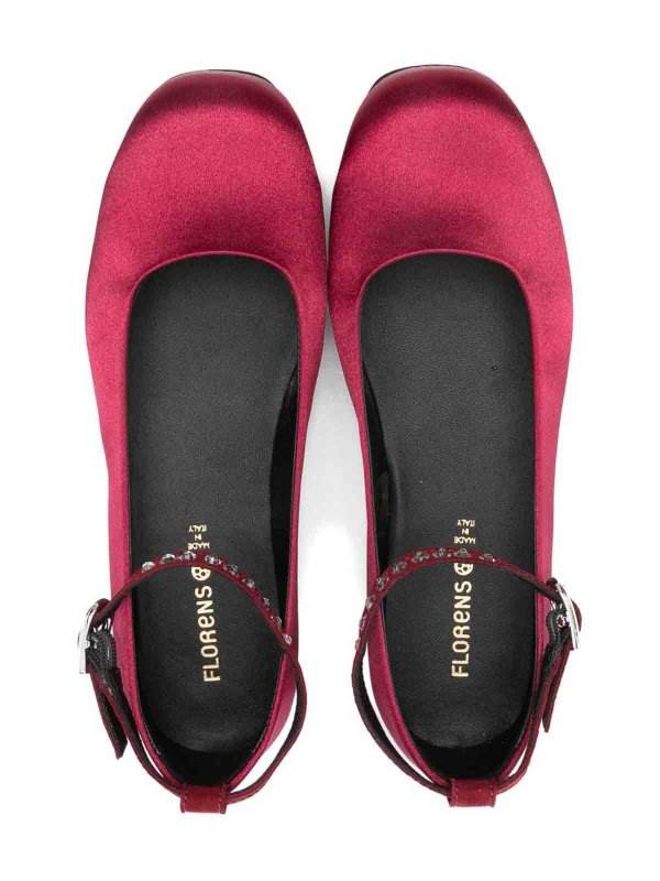 The Best Shops FLORENS: フラットシューズ - フラットシューズ - ダークレッド