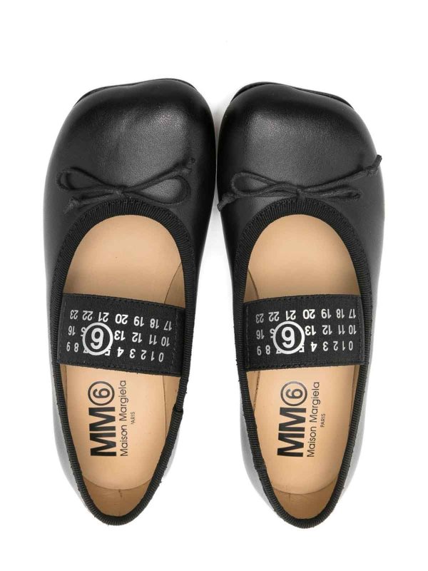 The Best Shops MM6 MAISON MARGIELA: flat shoes - Ballet flats with logo