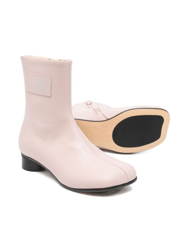 MM6 MAISON MARGIELA: ankle boots online - Ankle Boots With Logo
