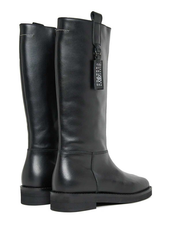 The Best Shops MM6 MAISON MARGIELA: boots - Boots With Logo