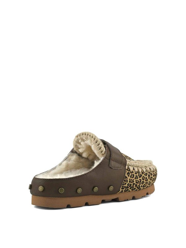 MOU: Zapatos chinelas online - Chinelas - Marrón