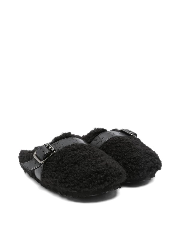 Stella McCartney Kids: Mules - Mules - Schwarz