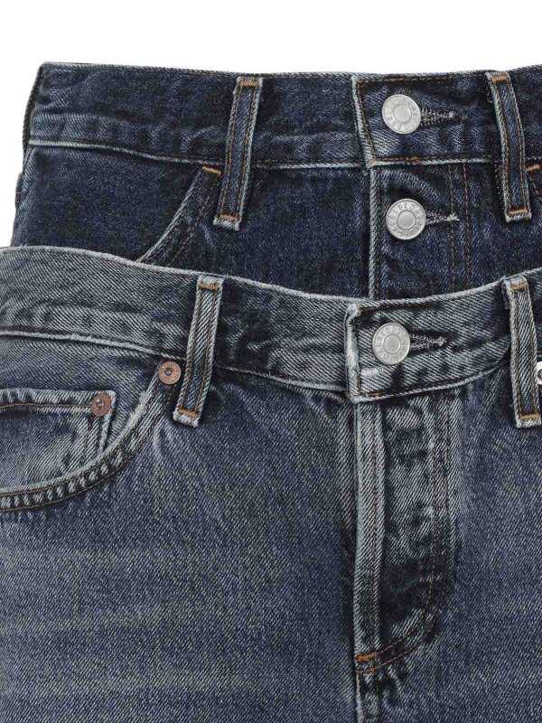 The Best Shops AGOLDE: Straight Leg Jeans - Straight Leg Jeans - Blau