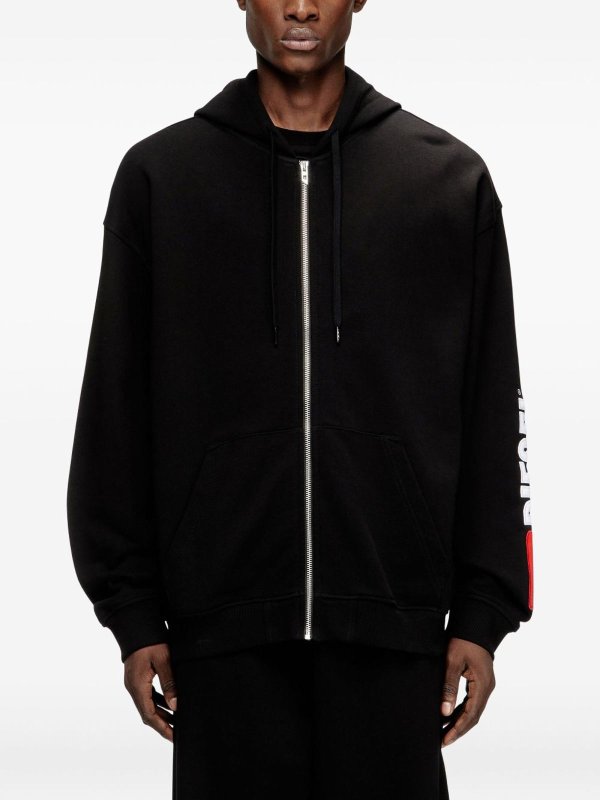 The Best Shops DIESEL: Sweatshirts & Sweaters - Logo Hoodie