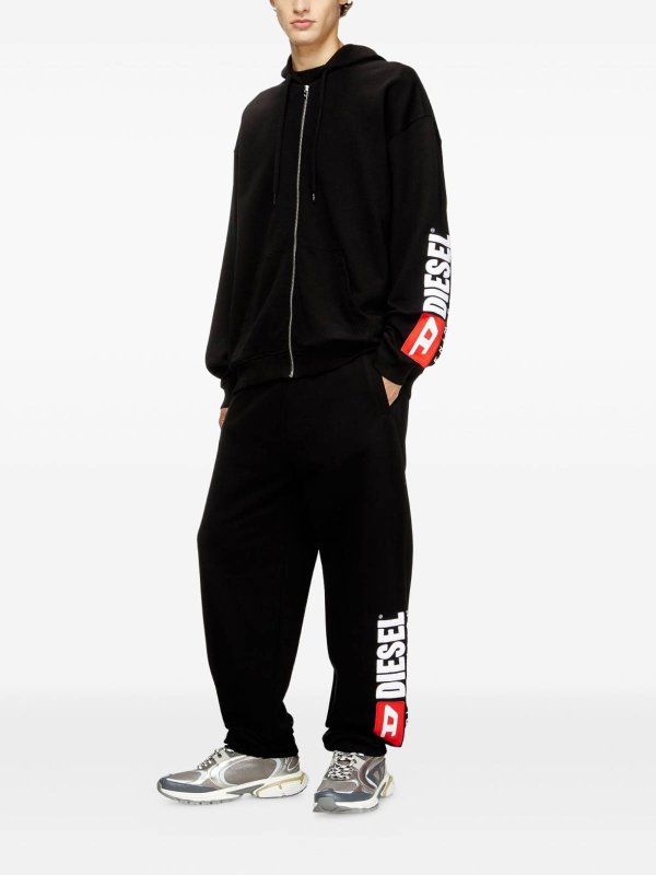 DIESEL: pantaloni sport online - Pantaloni della tuta in cotone