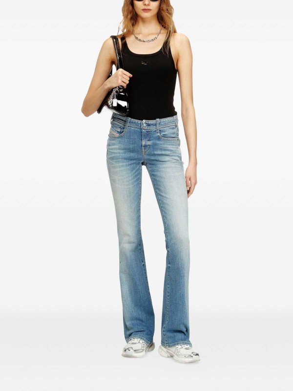 Straight Leg Jeans - Blau shop online: DIESEL
