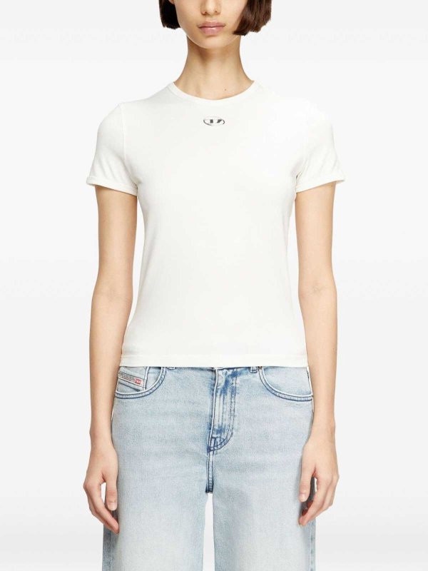 DIESEL: Camisetas online - Camiseta - Blanco