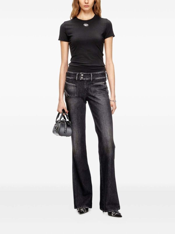 DIESEL: T-shirts online - T-Shirt - Schwarz