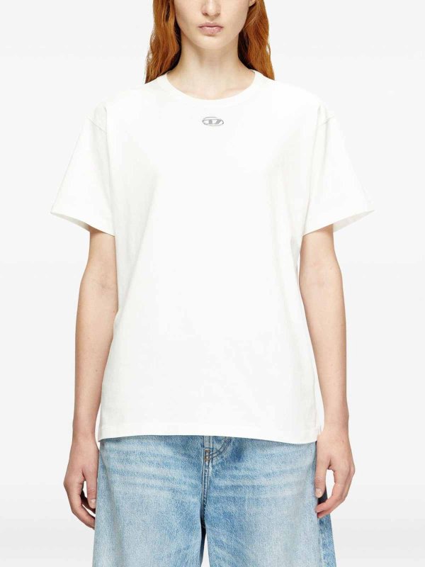 DIESEL: Camisetas online - Camiseta - Blanco
