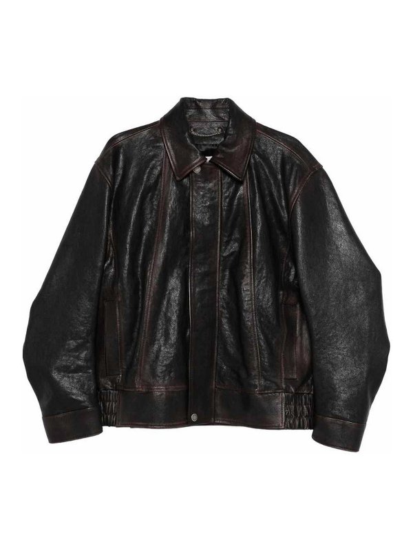 GOLDEN GOOSE: Chaquetas casual - Chaqueta Casual - Marrón