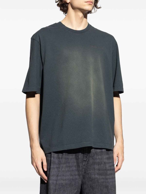 GOLDEN GOOSE buy online Dark Grey Crew Neck T-Shirt