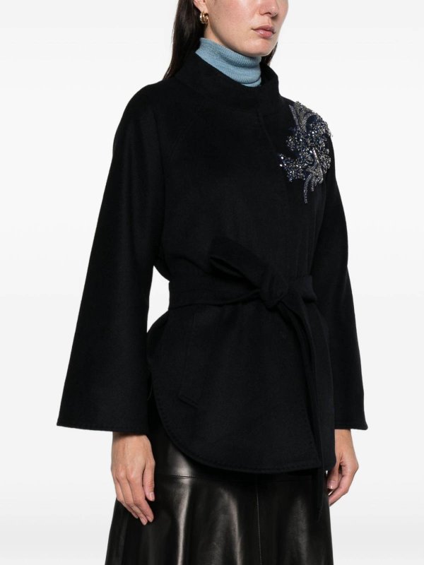 BLUGIRL: ニーレングスコート online - 膝丈コート - 黒