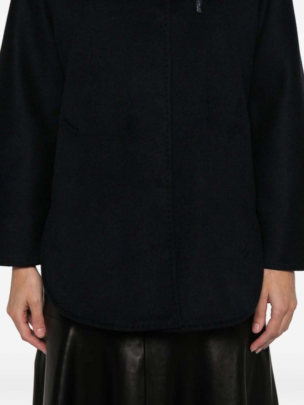 BLUGIRL buy online 膝丈コート - 黒