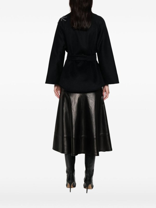 The Best Shops BLUGIRL: 膝丈コート - 黒