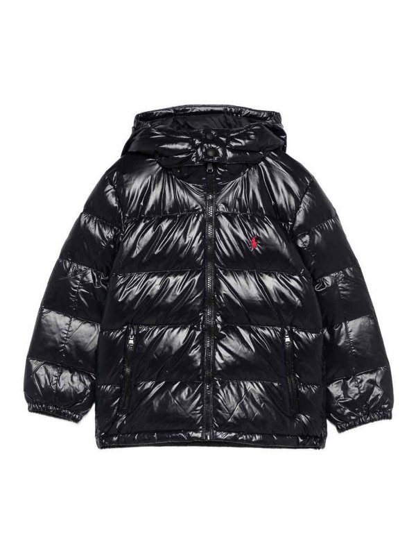 POLO RALPH LAUREN: Vestes-rembourrees - Blouson Rembourré - Noir